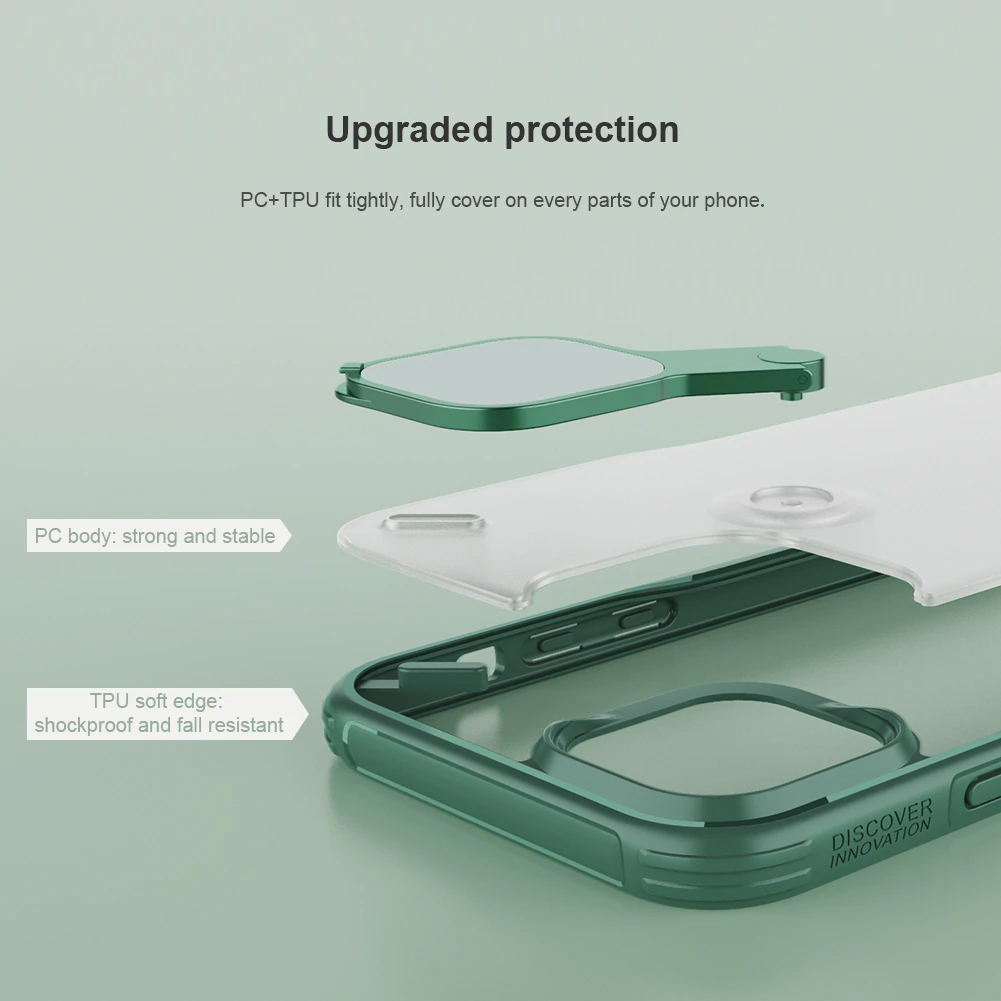 [ỐP LƯNG BẢO VỆ CAMERA] iPhone 12/ 12 Pro/ 12 Pro Max hiệu Nillkin Cyclops Case