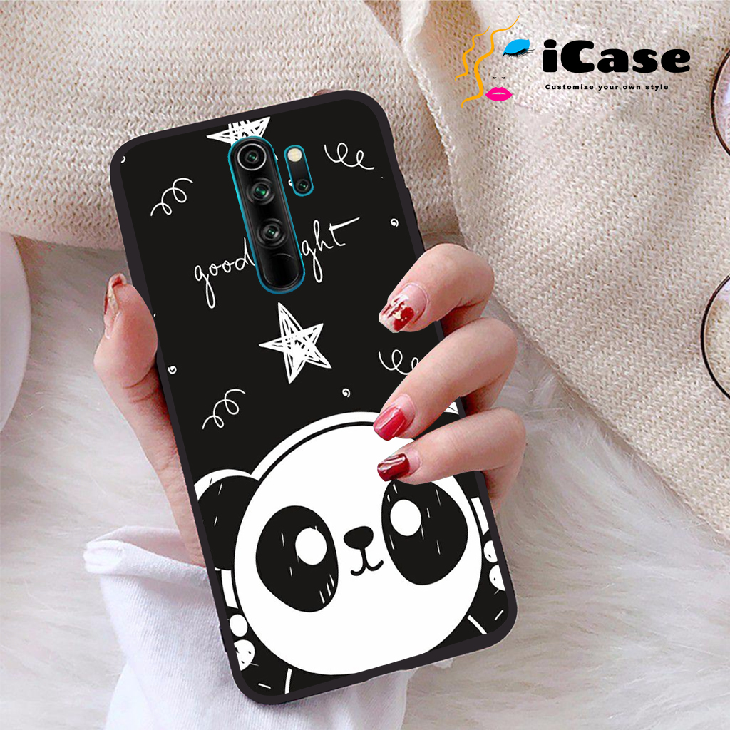 Ốp lưng Xiaomi Redmi Note 8 Pro viền dẻo TPU BST Panda
