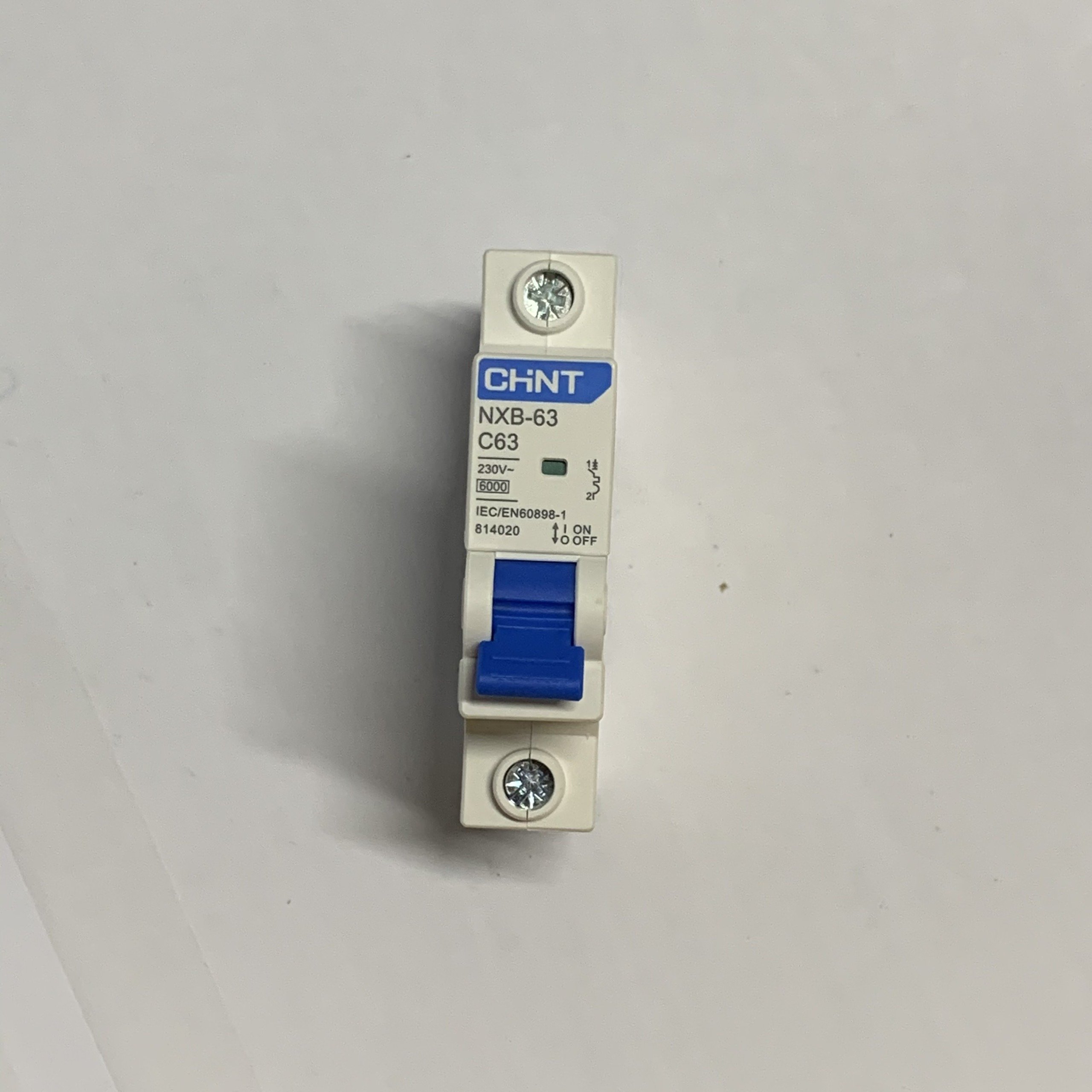 Aptomat 1 Pha 63A CHINT NXB-63, cb tự động CHINT( hàng chính hãng)