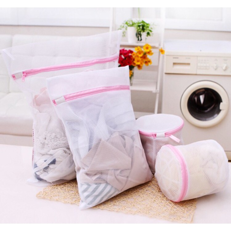 túi lưới vuông giặt đồ cho máy giặt