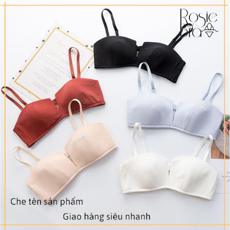 Áo lót bralette cotton không gọng đệm mỏng modal siêu mềm b319