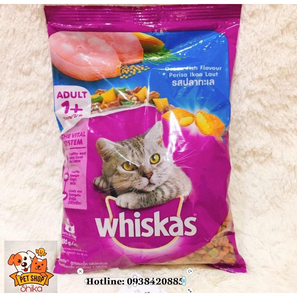 Thức Ăn Cho Mèo Whiskas 400G (Gói)