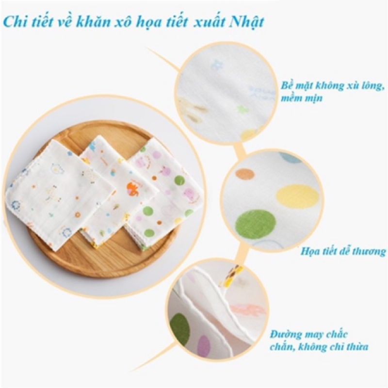 Khẩu trang vải xô xuất nhật cho bé