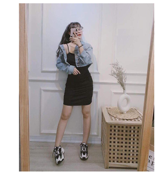 [HCM]?? Váy đầm body hai dây dúm eo SIÊU ĐẸP ??