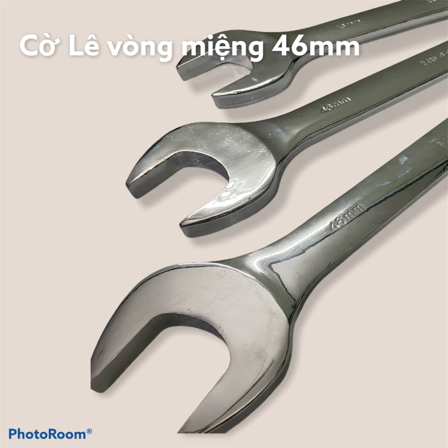 Cờ lê vòng miệng 46mm 2 đầu