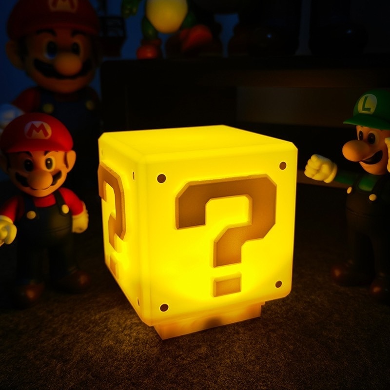 Mario Đèn Bàn Ngủ LED Đèn Mario để Bàn Mario