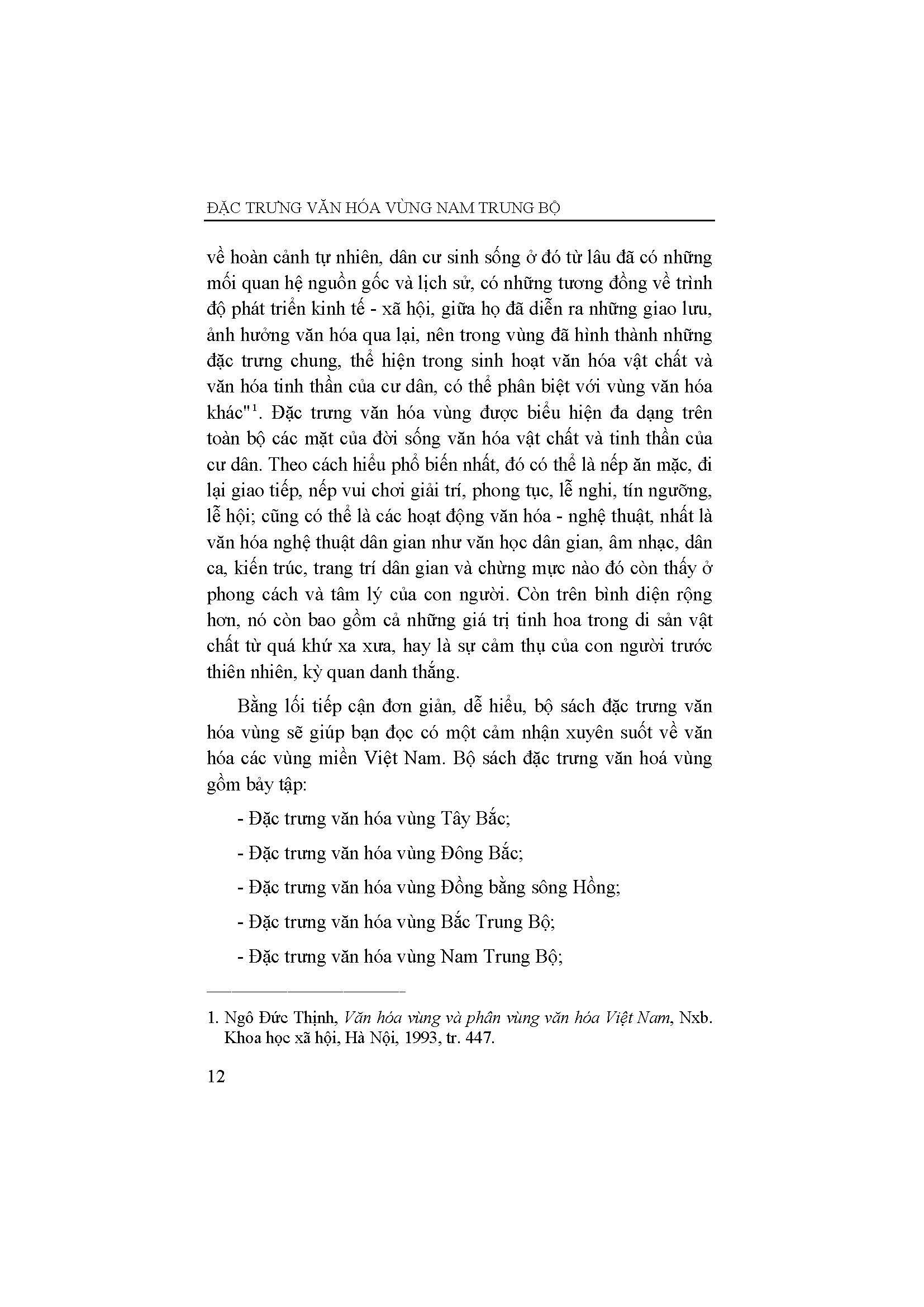 Đặc Trưng Văn Hóa Vùng Nam Trung Bộ