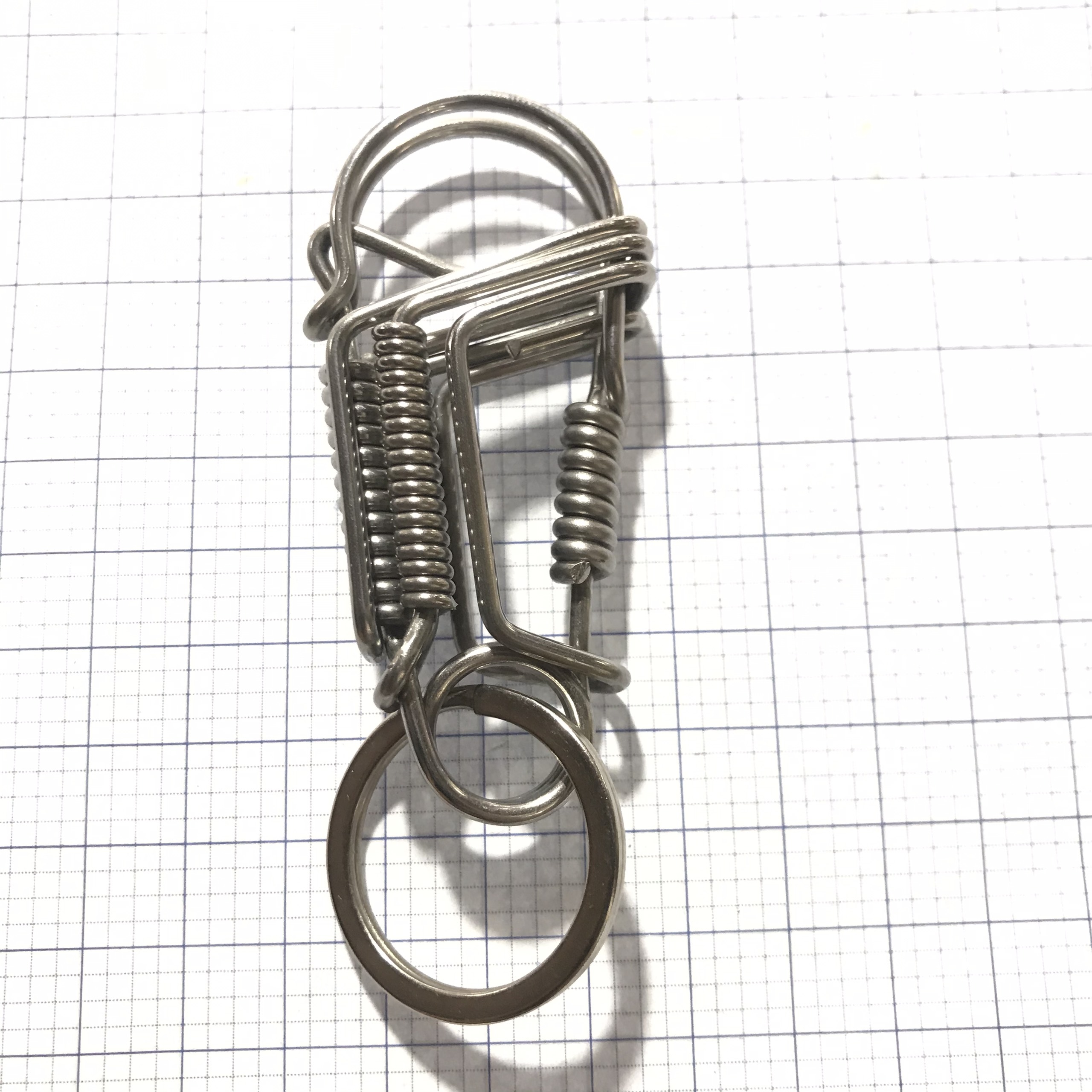 Móc khóa Inox 304 uốn kiểu