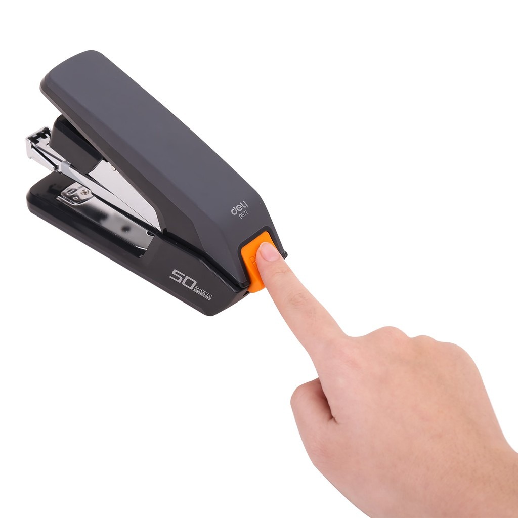 (1 Cái) Dập Ghim Trợ Lực Deli - E0371 50 Trang
