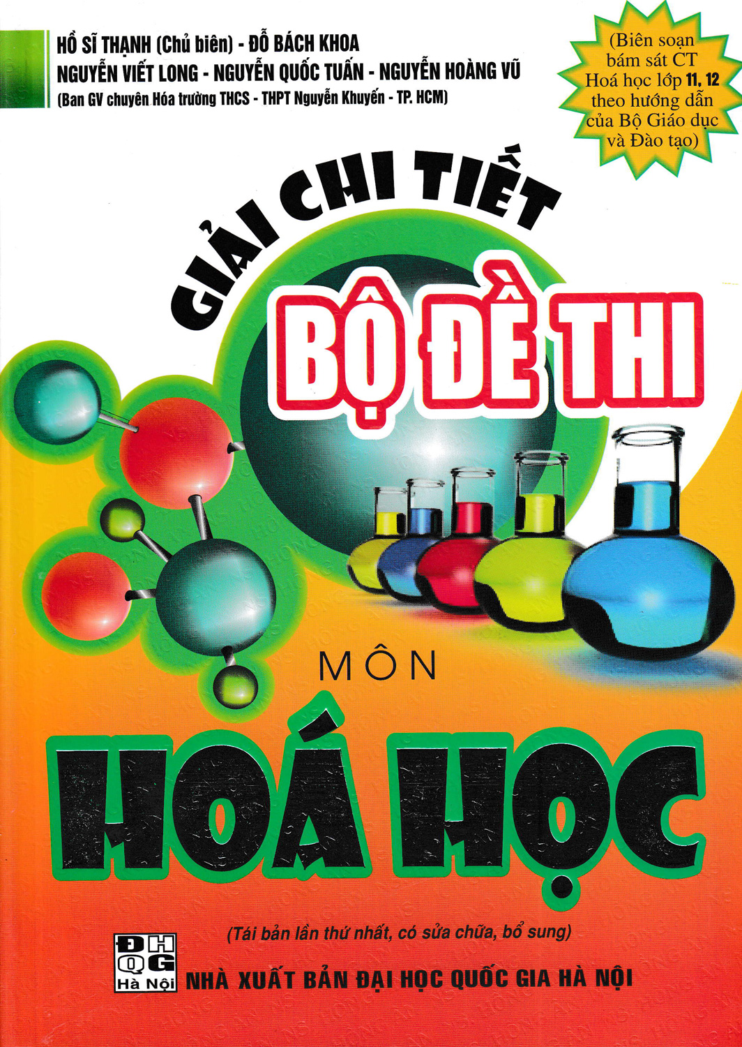 [HCM]Giải Chi Tiết Bộ Đề Thi Môn Hóa Học (Chương Trình Hóa Học 11 12 - Bộ GD & ĐT)