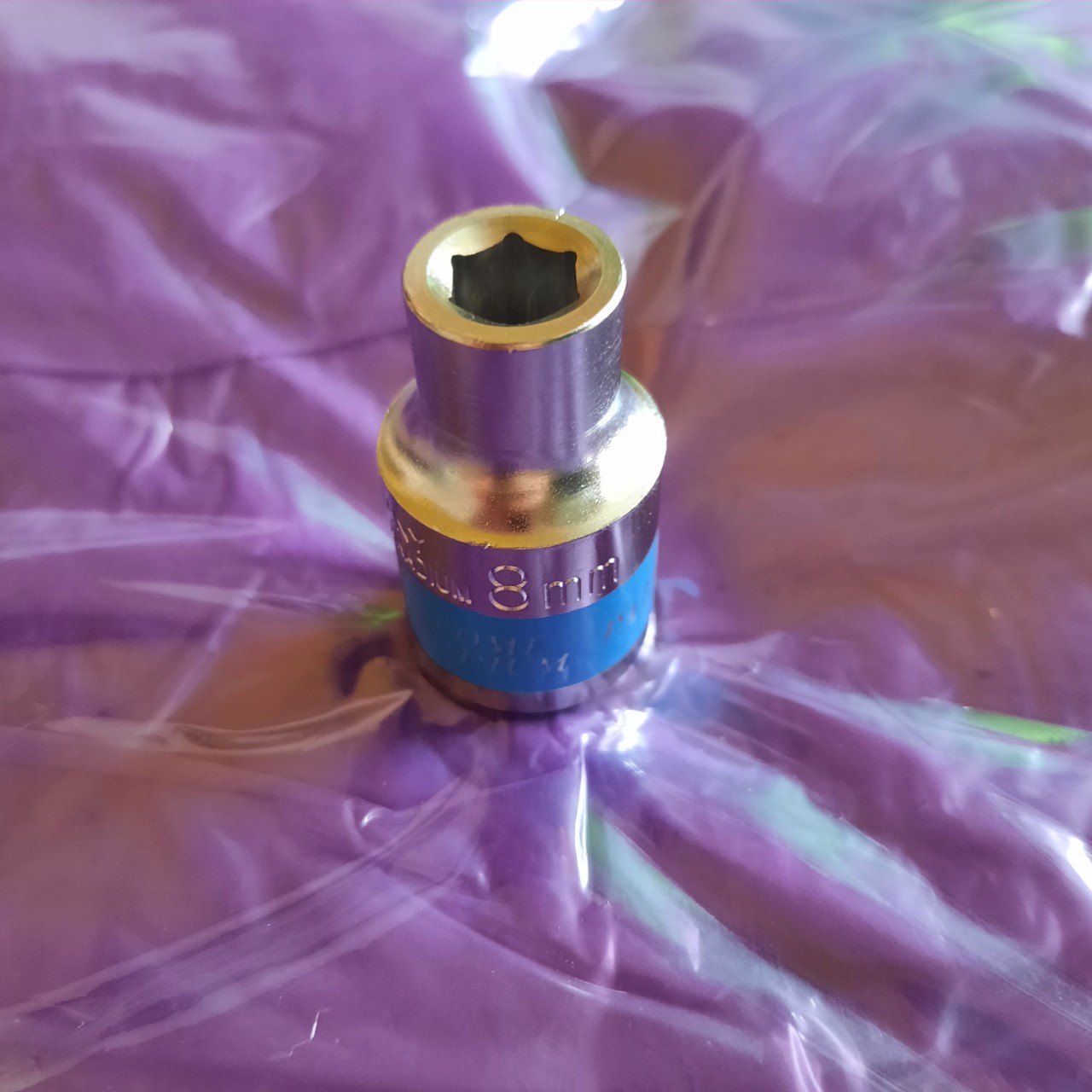 Đầu khẩu vặn ốc số 8mm, khẩu lục giác ngắn 1/2 inch