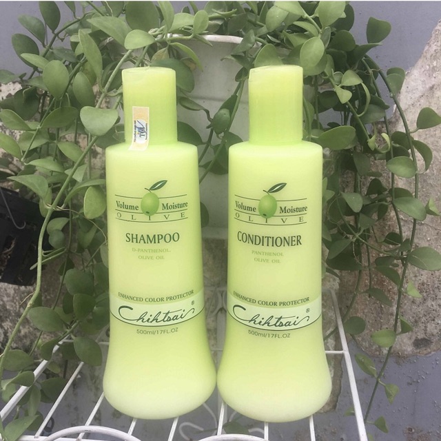 [HCM]Dầu Gội Siêu Mượt Chihtsai Volume Moisture Olive 500ml
