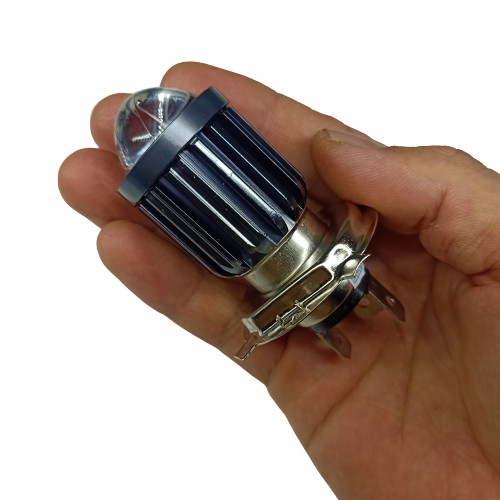 Led pha mini cầu lồi sáng Vàng Trắng