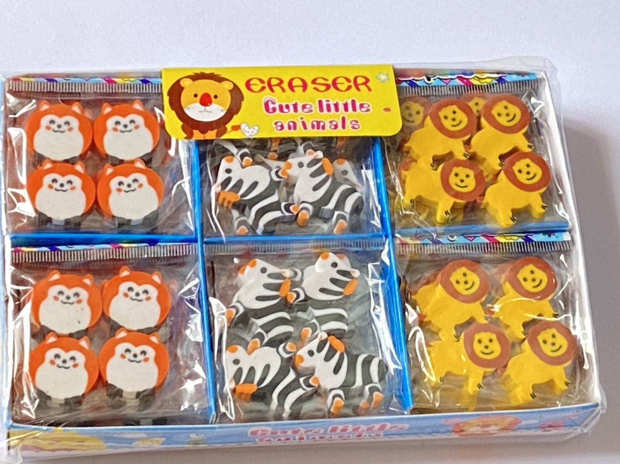 [HCM]Combo 3 bịch 12 cục gôm 12 hình khác nhau