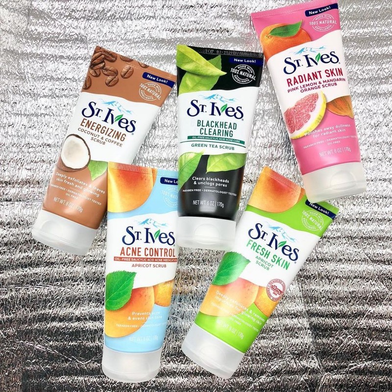 Sữa Rửa Mặt Tẩy Tế Bào Chết St.Ives 170ML