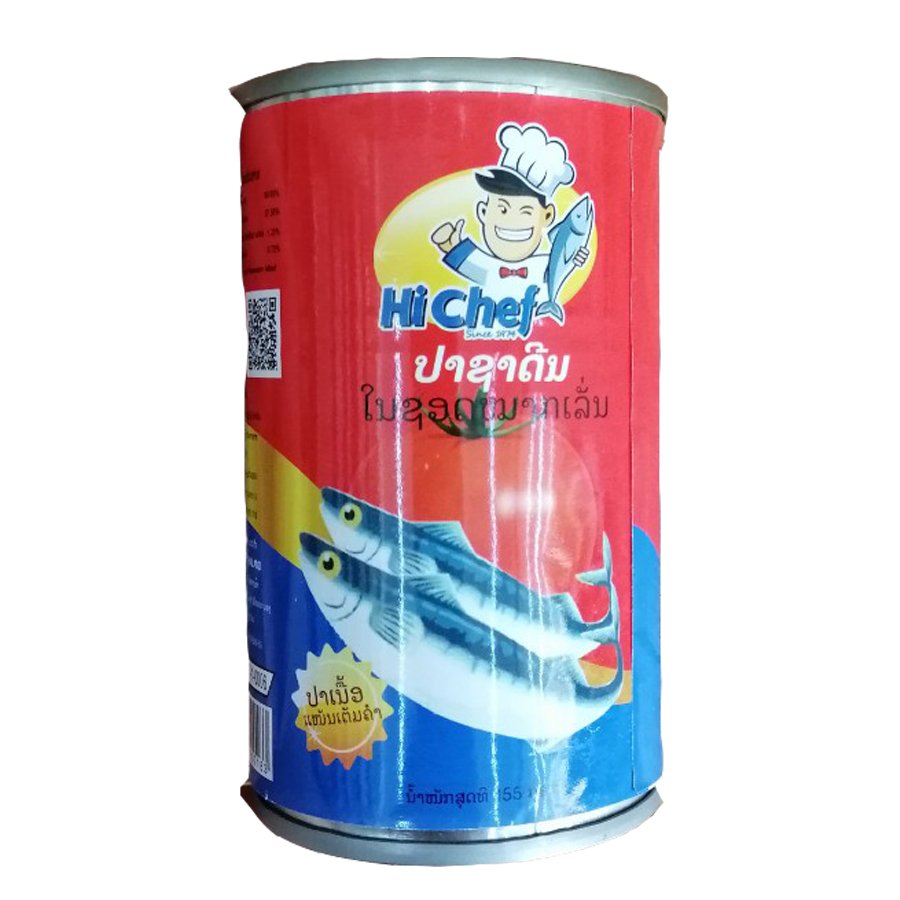 [ HÀNG NHẬP KHẨU ] ( COMBO 5 LON ) Cá Mồi Hi Chef Thái Lan 155g