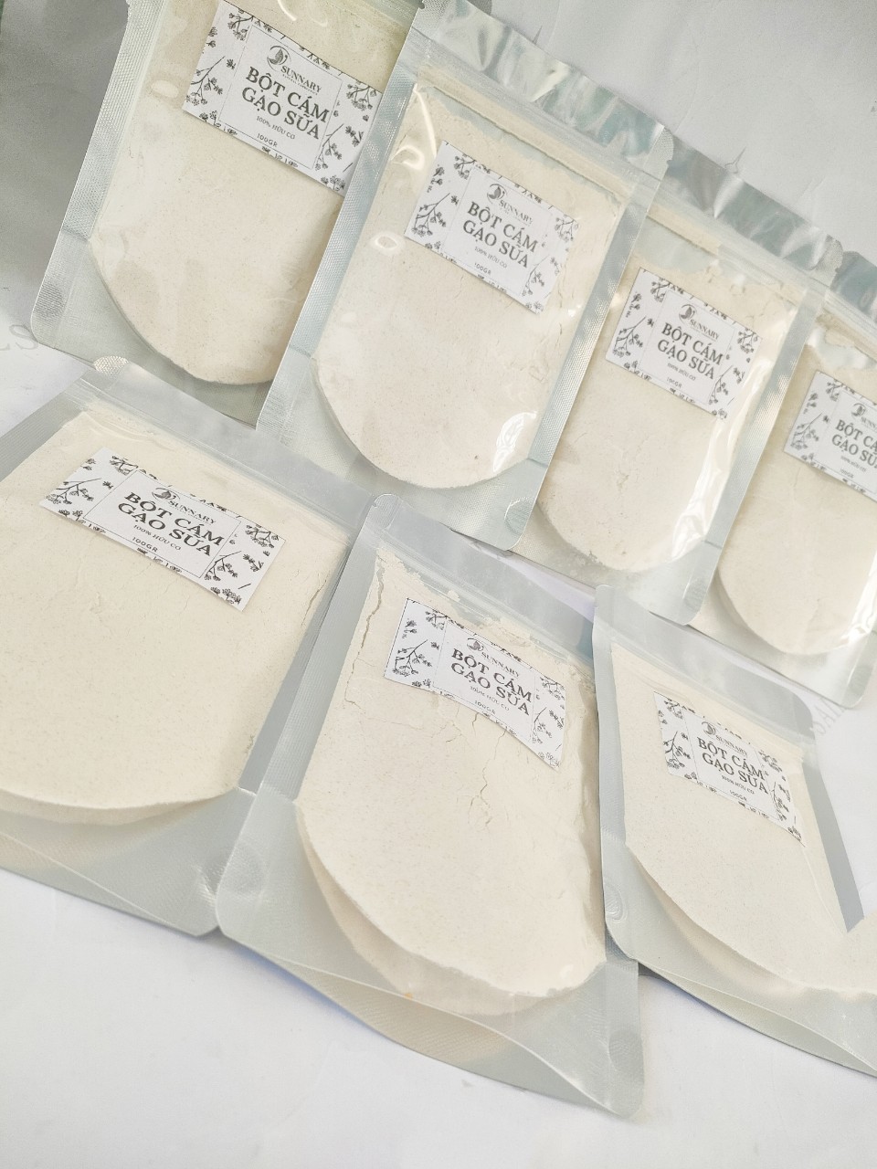 Bột cám gạo sữa non túi 100gr