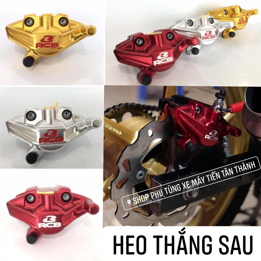 Heo thắng phanh sau S45 -  RCB chính hãng RACING BOY ( TẶNG KÈM BỐ THẮNG )