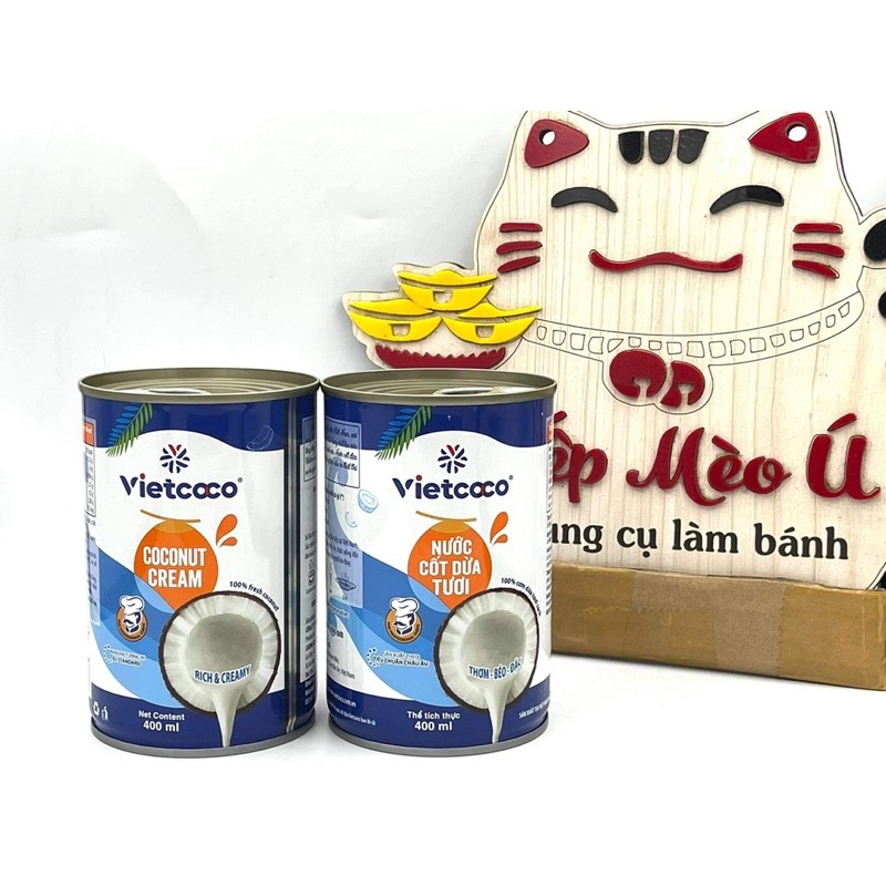 Nước cốt dừa lon Vietcoco 400ml