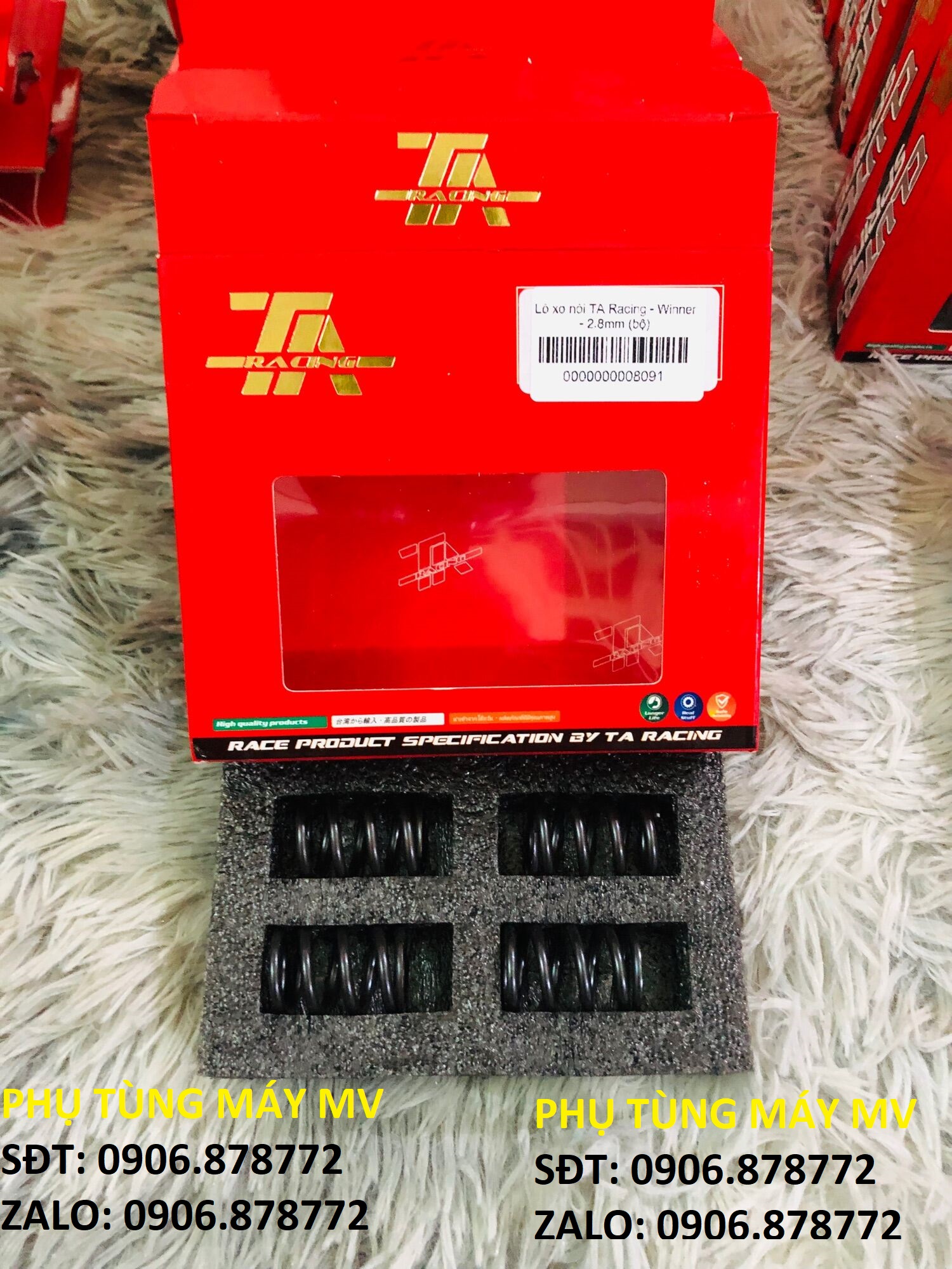 Lò xo nồi ta racing dành cho xe ex135/150. winner sonic. raider satria. dream wave.