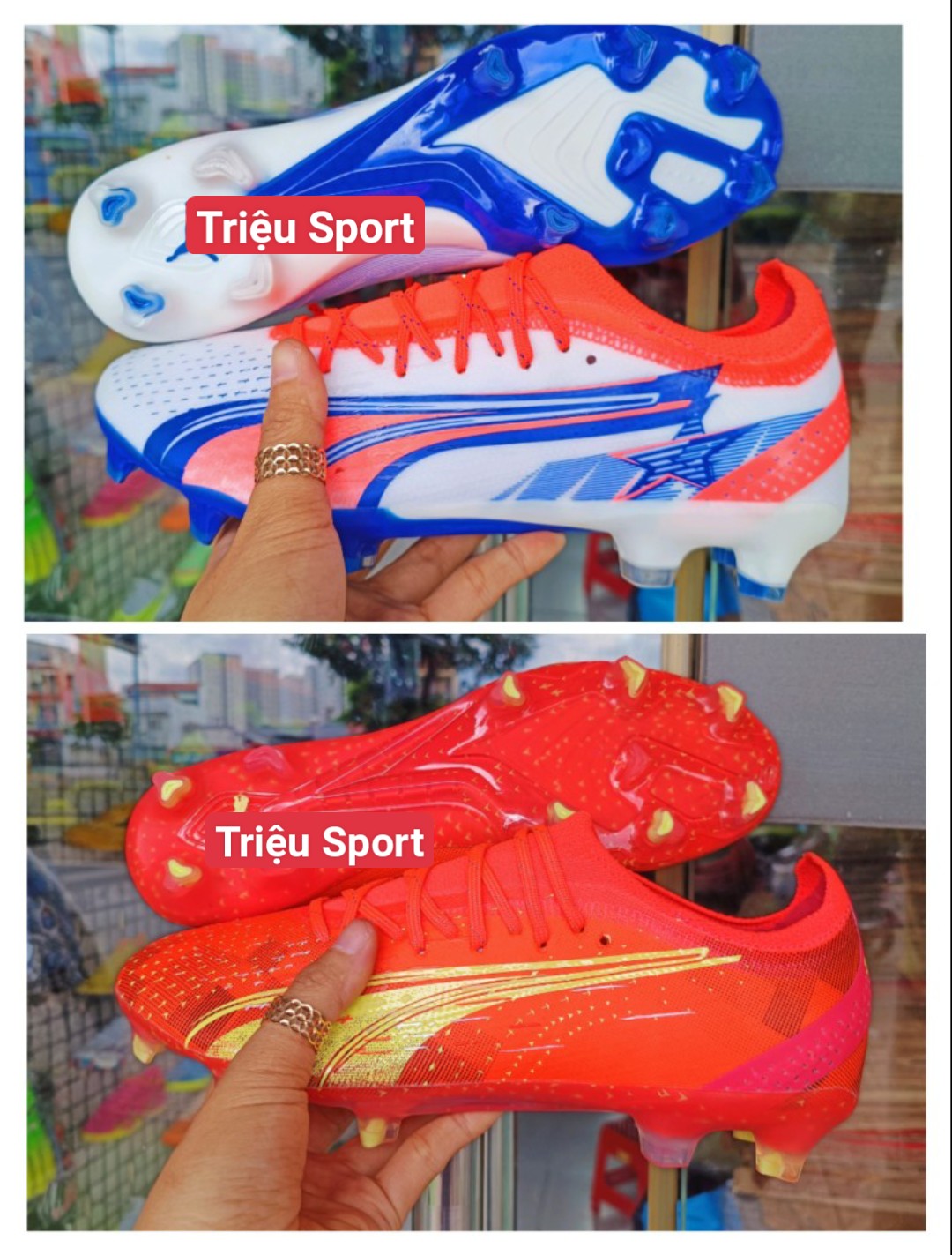 giày đá bóng puma ultra ultimate fg ( tặng tất + túi rut + hộp )