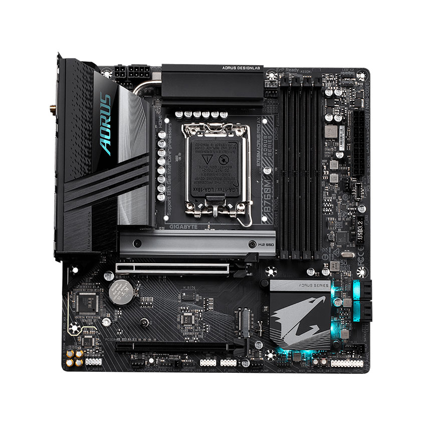 Mainboard Gigabyte B760M AORUS PRO AX DDR5 Hiệu năng vượt trội