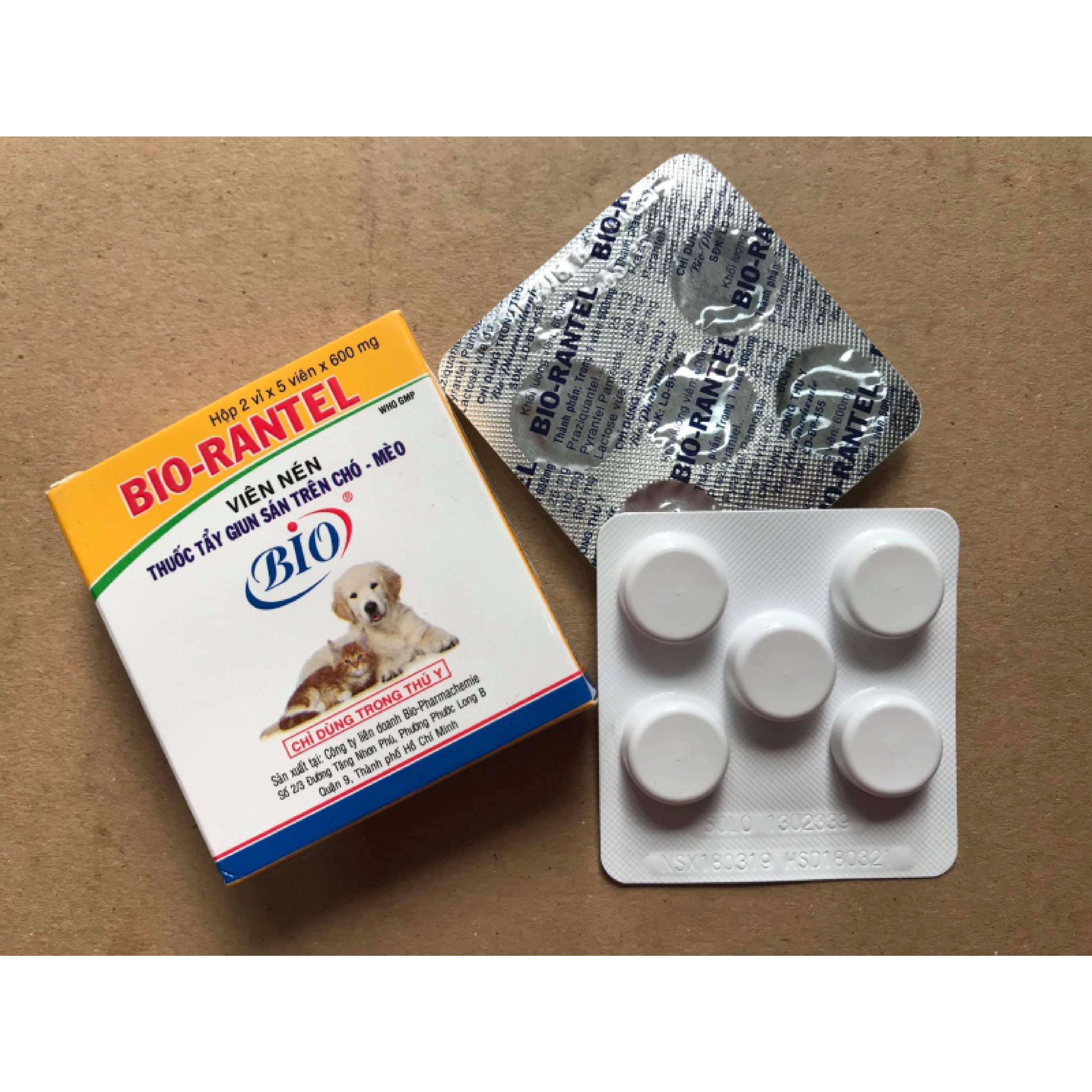 Thuốc Tẩy Giun cho Chó - Mèo