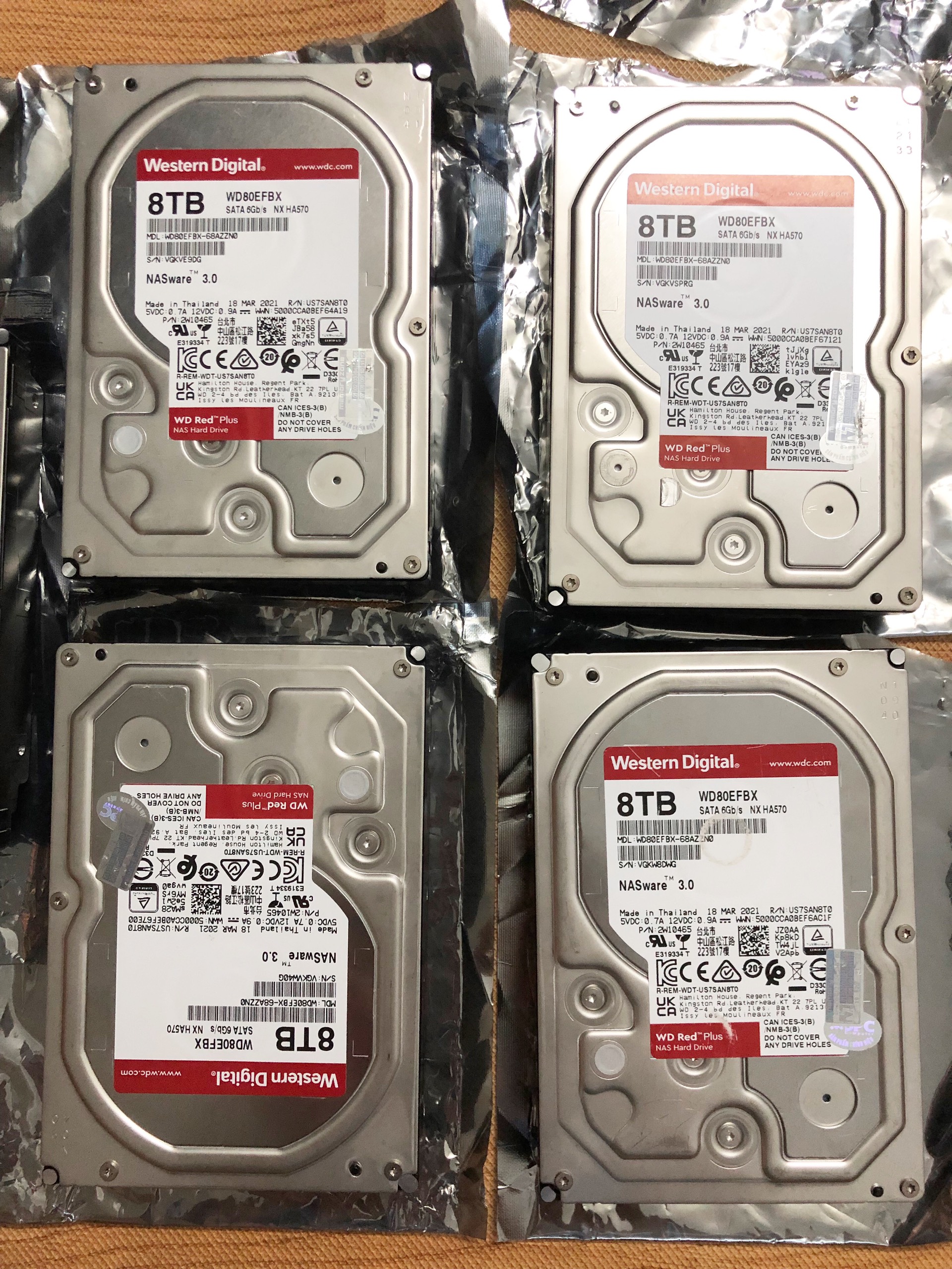 Ổ cứng 8TB WD RED Plus