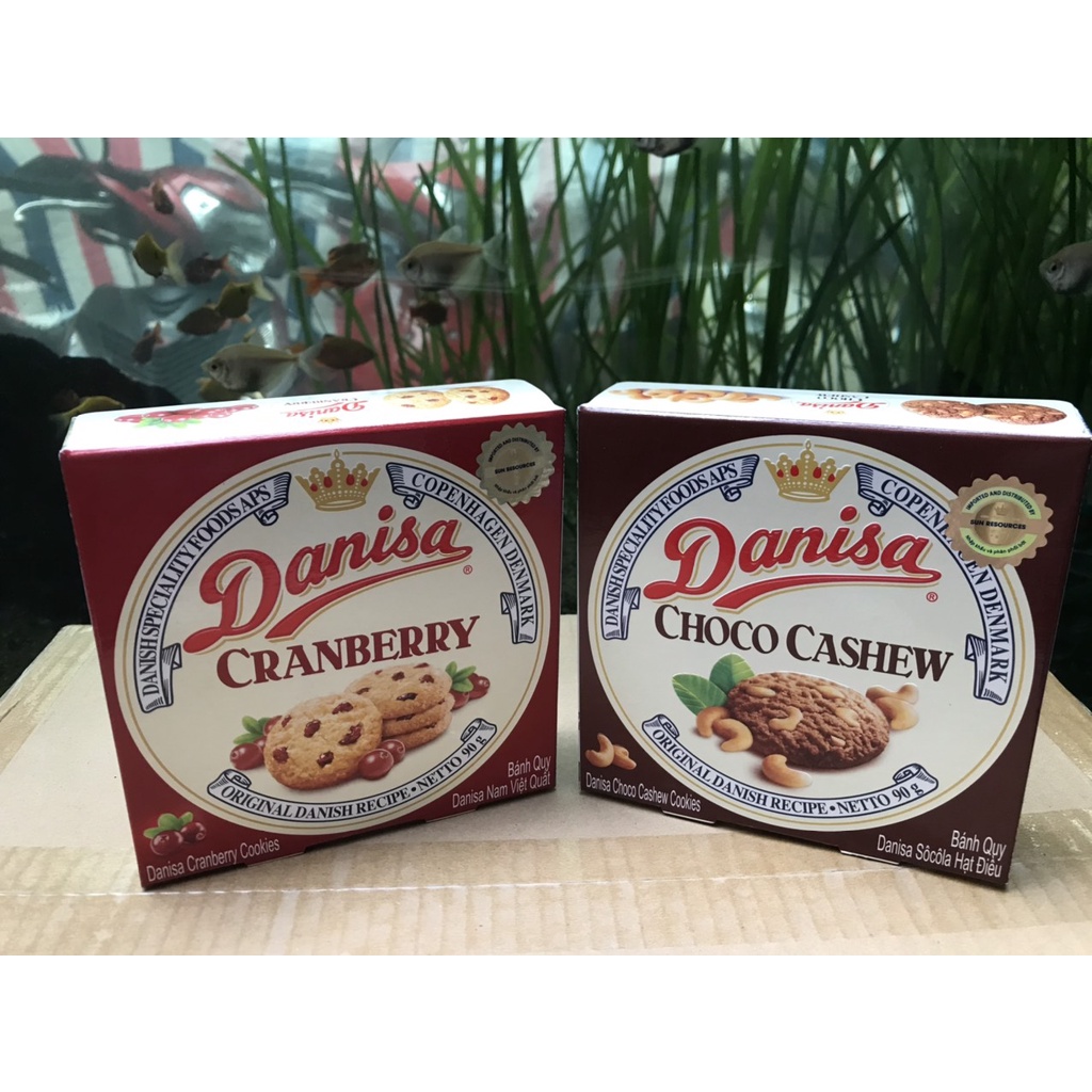 Bánh Quy Bơ Danisa Nam Việt Quất (Hộp 90g)
