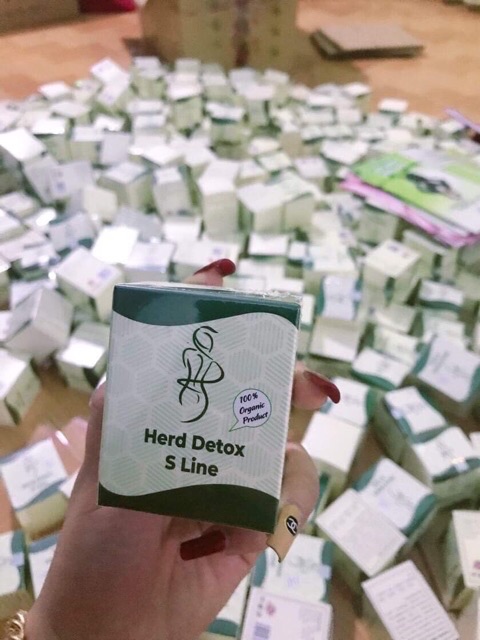 DETOX S LINE giúp giảm mỡ bụng eo thon gọn