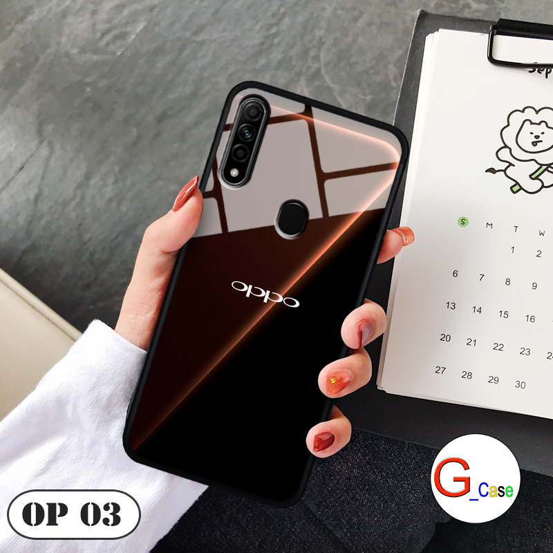Ốp lưng Oppo A8 2020 in 3D hình logo điện thoại