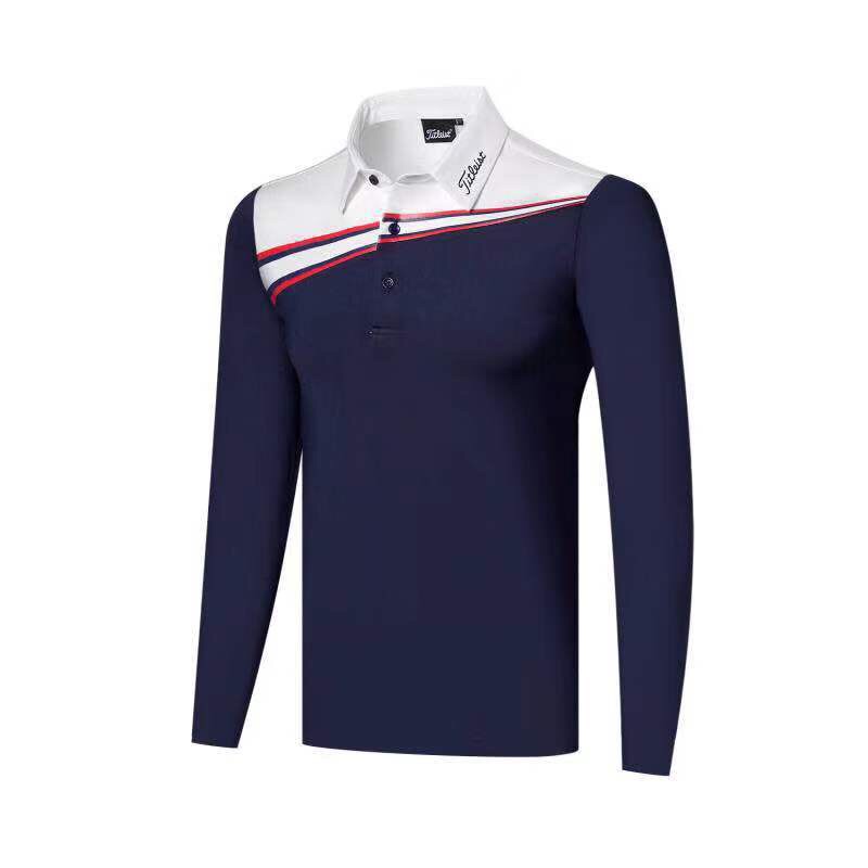 Áo golf dài tay TL - chất thun lạnh mền mịn co giãn 4 chiều