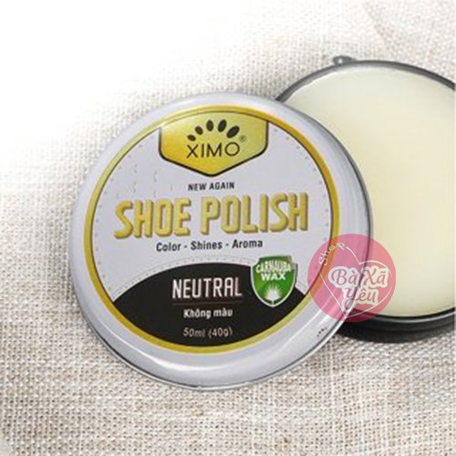 Xi Đánh Giày Sáp Shoe Polish XIMO Không Màu