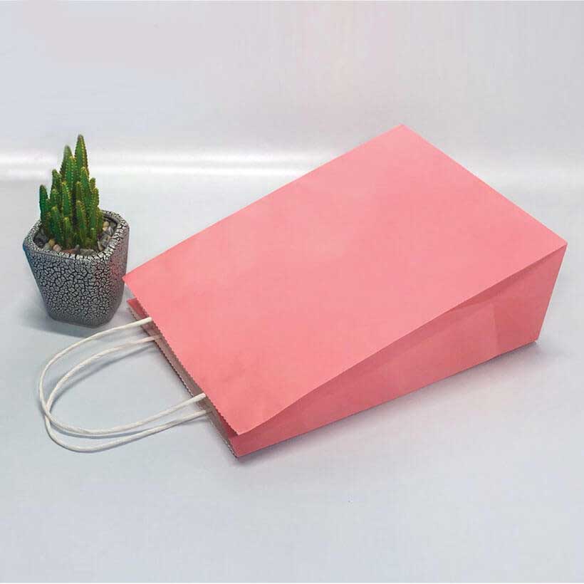 Combo 50 Túi Quai Giấy trơn KT09T (30 x 21 x 10)