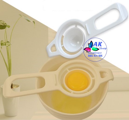 VỢT TÁCH LÒNG TRẮNG TRỨNG 17.5CM