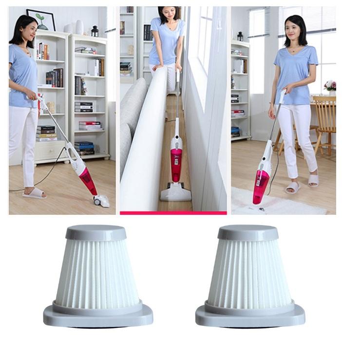 Combo 2 Bộ lọc Hepa máy hút bụi thay thế cho Midea sc861 sc861a - Lọc máy hút bụi Midea