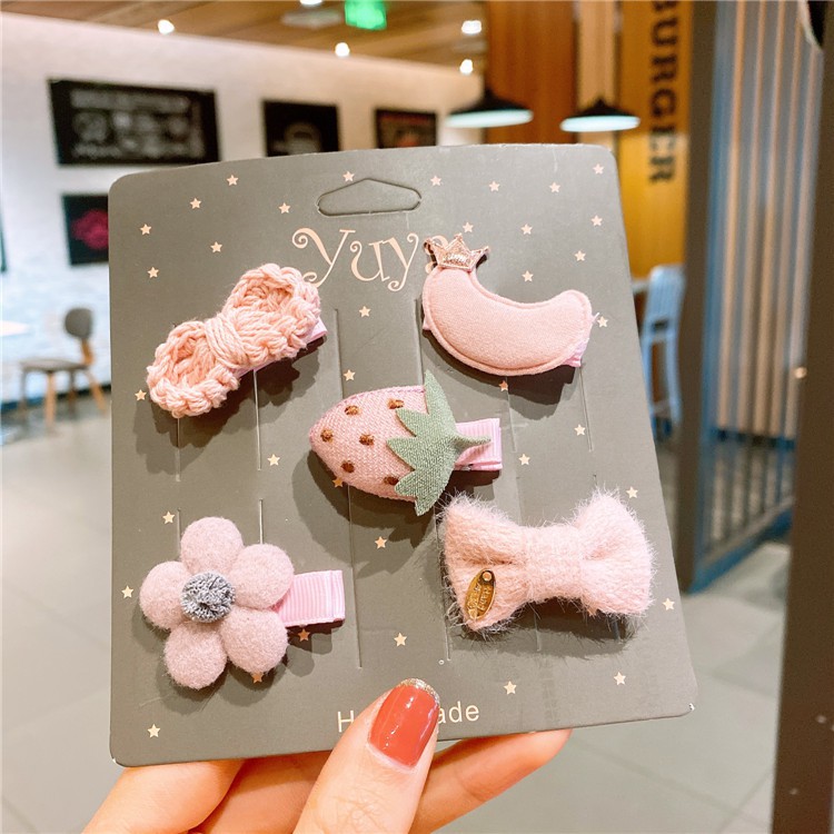 set kẹp 5 chi tiết hàn quốc