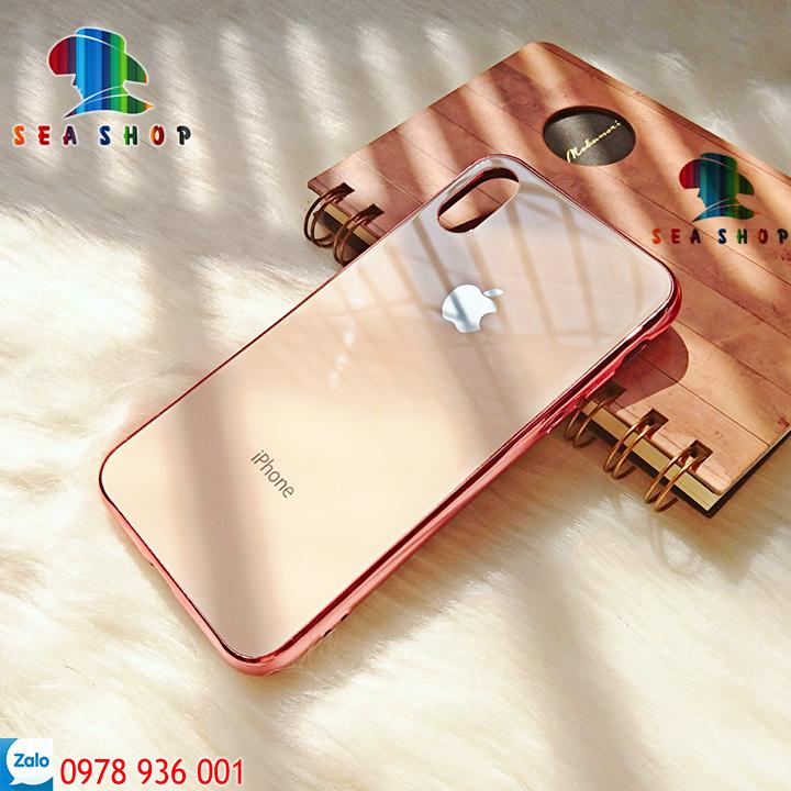 Ốp lưng Iphone Xs Max cao cấp lưng kính A11