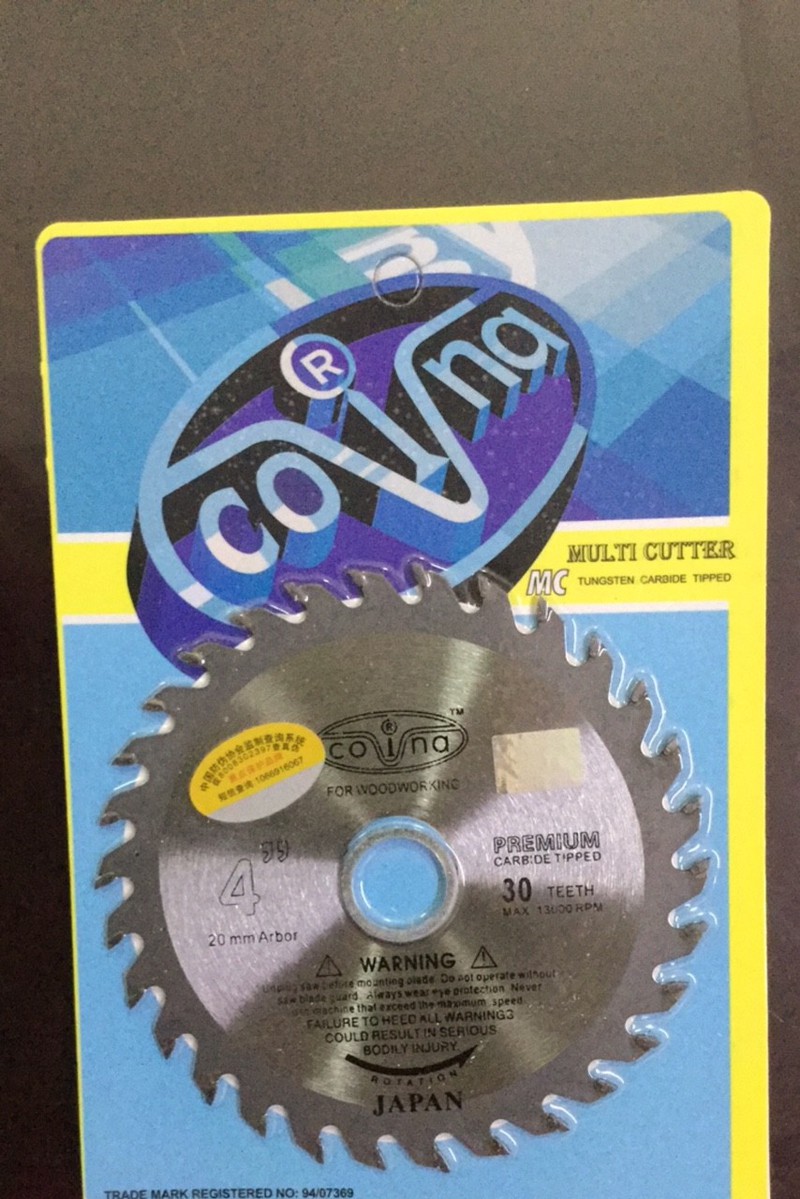 [HCM]LƯỠI CƯA GỖ COVINA 185MM
