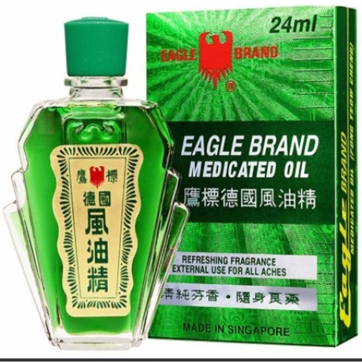Dầu gió xanh con Ó Mỹ 12ml