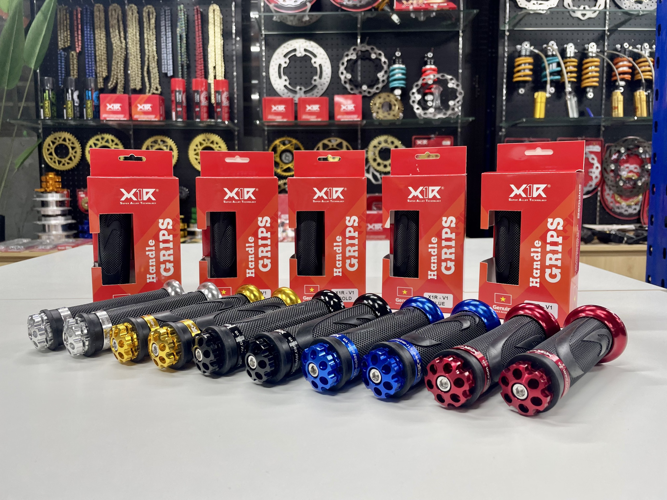Tay Nắm Cao Su Cao Cấp X1R CNC - V1