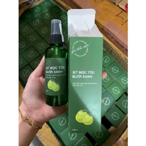 Tinh dầu bưởi xanh kích mọc tóc dày và đẹp hơn 100ml