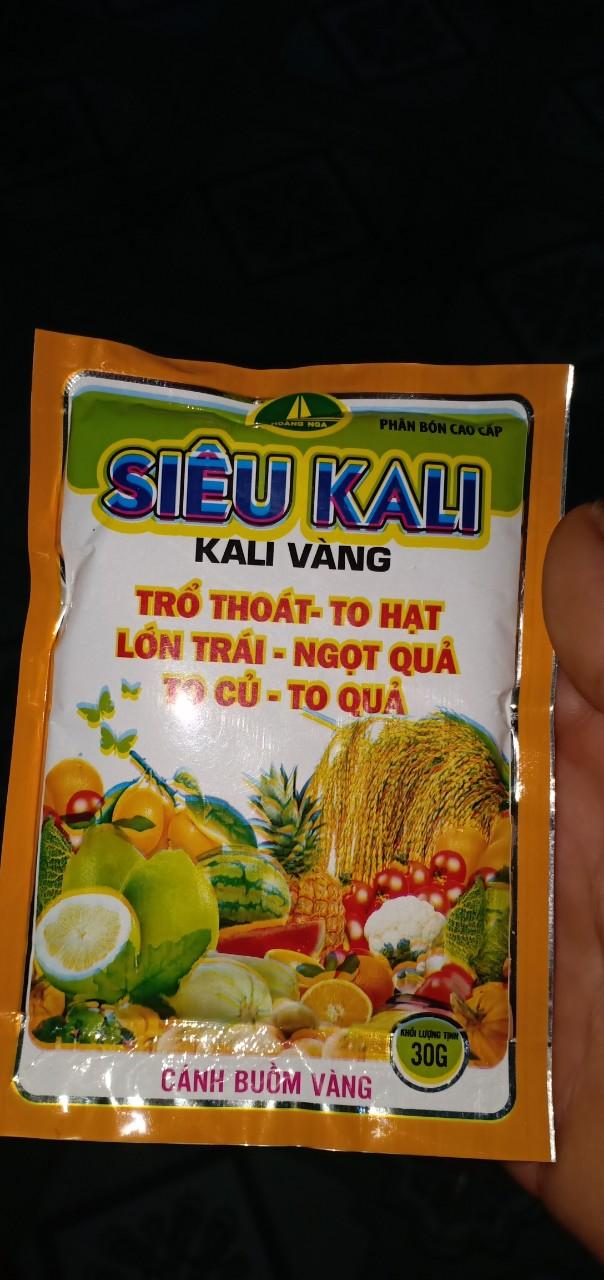 2 gói Phân bón SIÊU KALI
