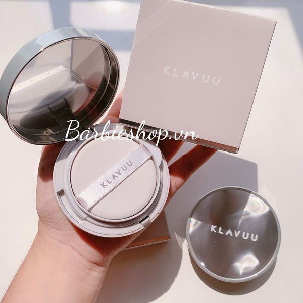 Phấn Nước Cushion Klavuu High Coverage Xanh - Xám