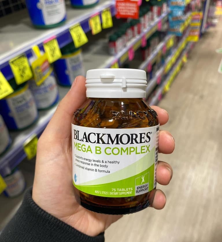 Mega B Complex 75 viên Blackmores