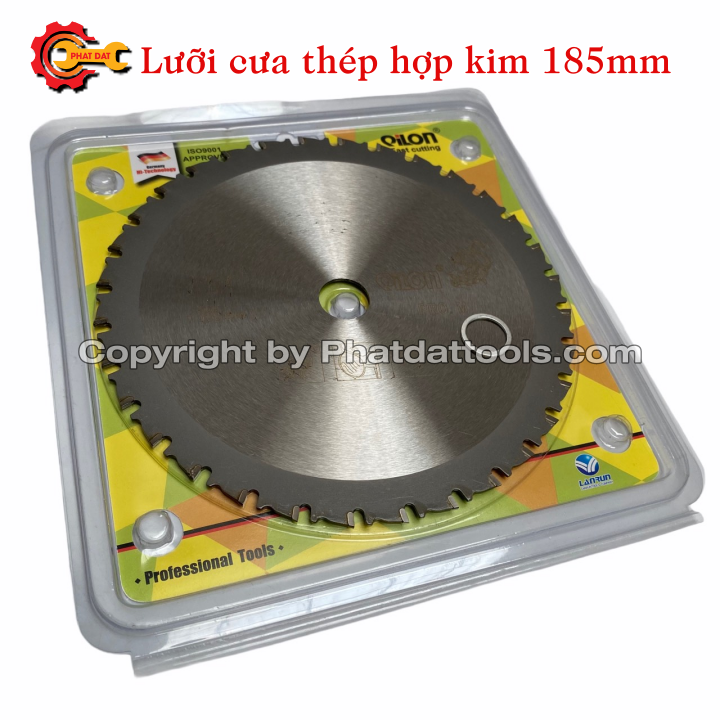 Lưỡi Cưa, Cắt Thép Hợp Kim D185 32 Răng- Chuyên dụng lắp cho máy cắt mini-Cắt mịn không bavia,tóe lửa.
