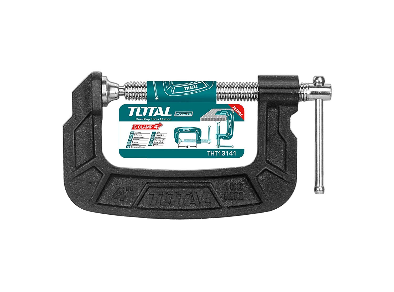 4inch Cảo chữ C Total THT13141