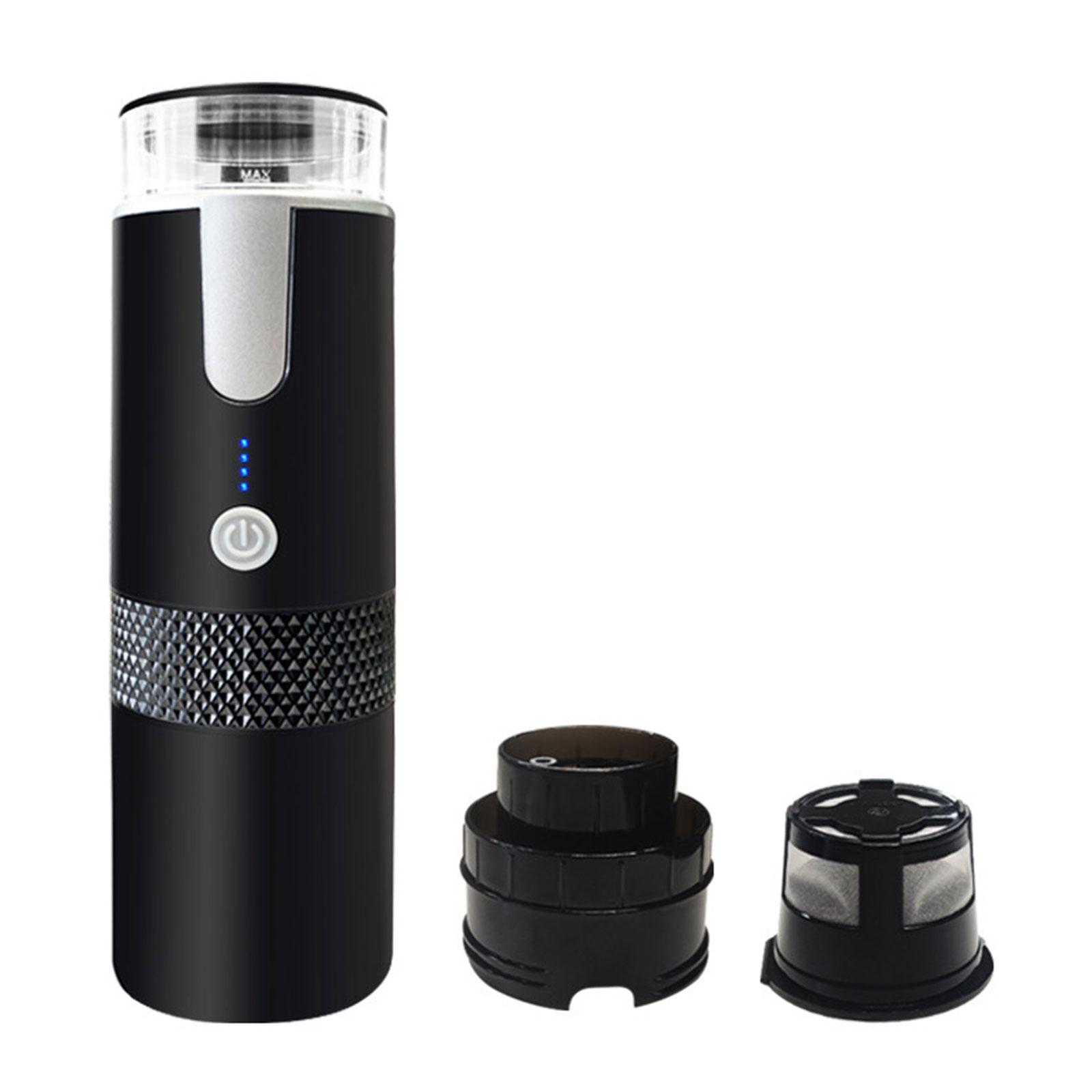 Pod & Powder 2 In 1 Electric Espresso Coffee Maker Portable Machine Rechargeable Capsule Coffee Mini Machine Coffee Nespres O0X1