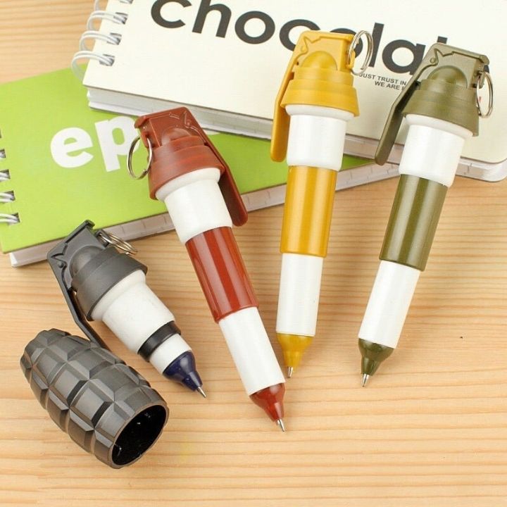 Combo 3 Bút Bi Mực Xanh Bút Bi Hoạt Hình Nhiều Hình Ngộ Nghĩnh Dễ Thương Cho Bé