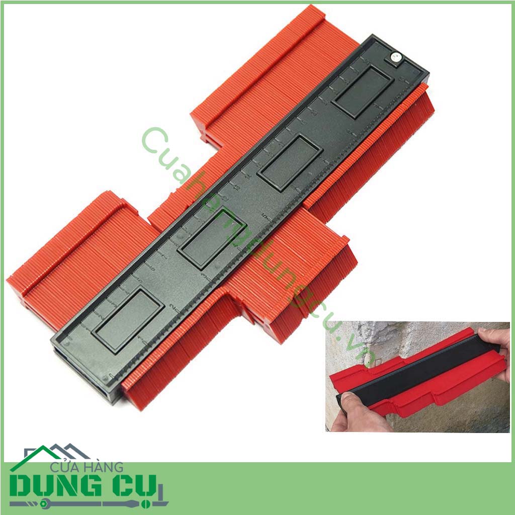 Thước sao chép hình dạng đa năng 250mm